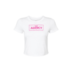 The Agency Micro Rib Baby Tee