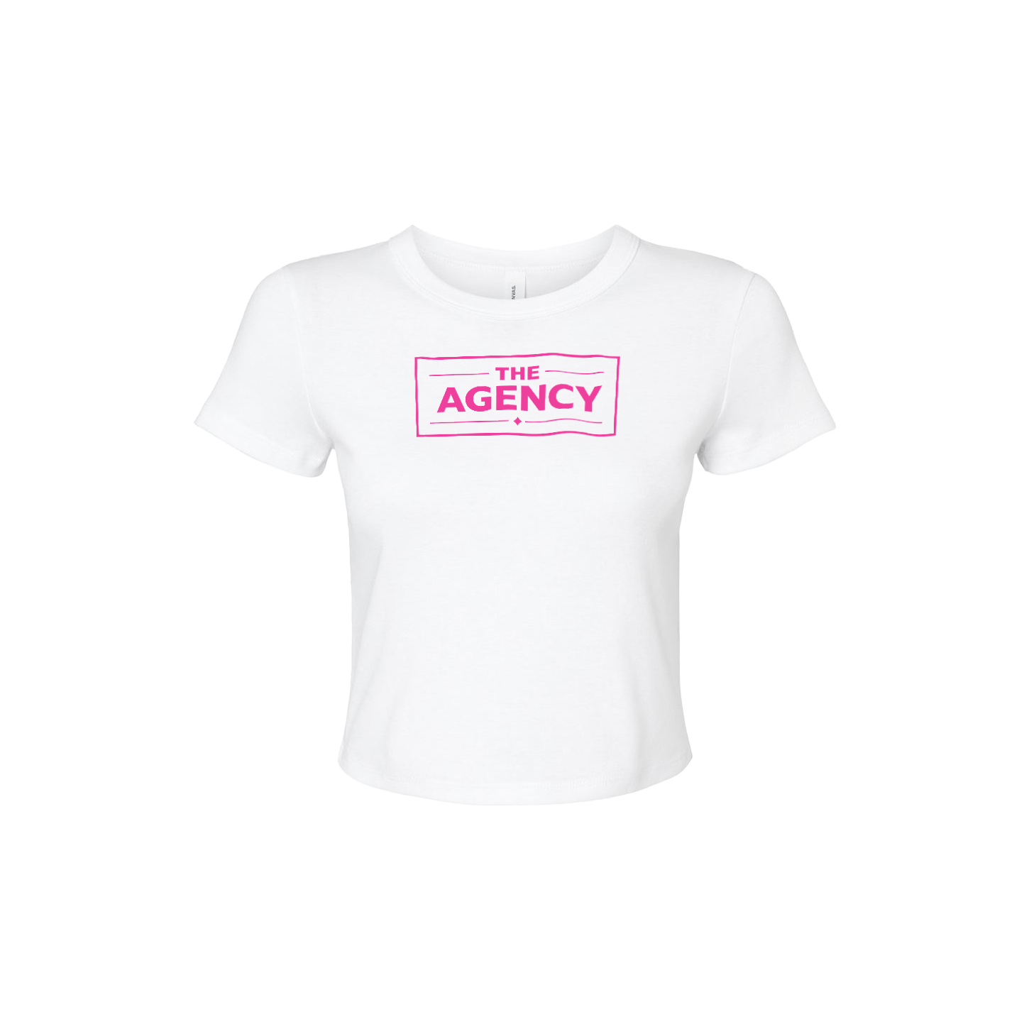 The Agency Micro Rib Baby Tee