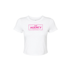The Agency by Fleshbot Micro Rib Baby Tee
