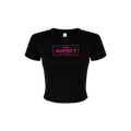 The Agency by Fleshbot Micro Rib Baby Tee
