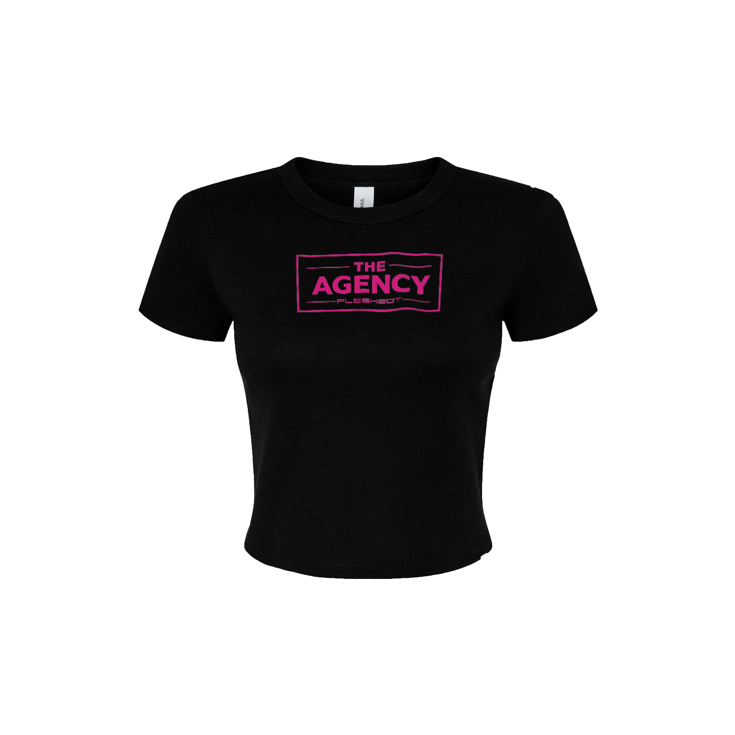 The Agency by Fleshbot Micro Rib Baby Tee